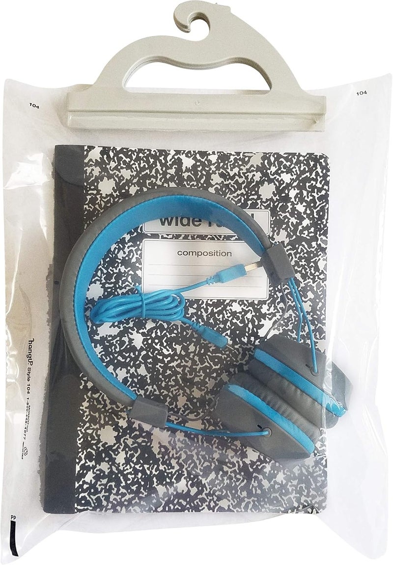 Monaco Hanging Storage Bags 10pack of 10 x 125inches  4 mil Deluxe Line Polyethylene Clear Plastic Bags for Classroom Library Doctor Office Pharmacy and Home Use - Image 2