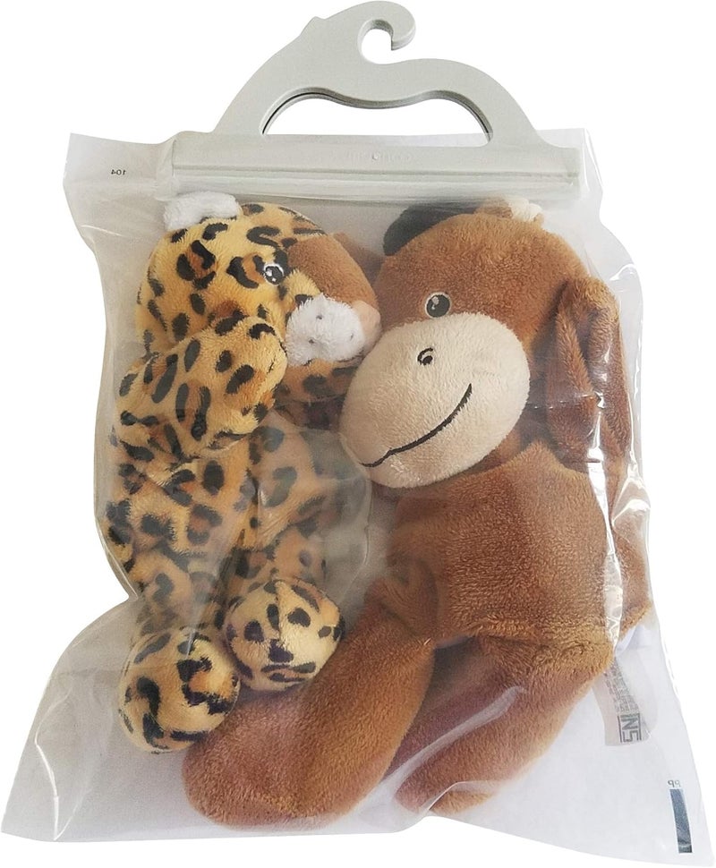 Monaco Hanging Storage Bags 10pack of 10 x 125inches  4 mil Deluxe Line Polyethylene Clear Plastic Bags for Classroom Library Doctor Office Pharmacy and Home Use - Image 3