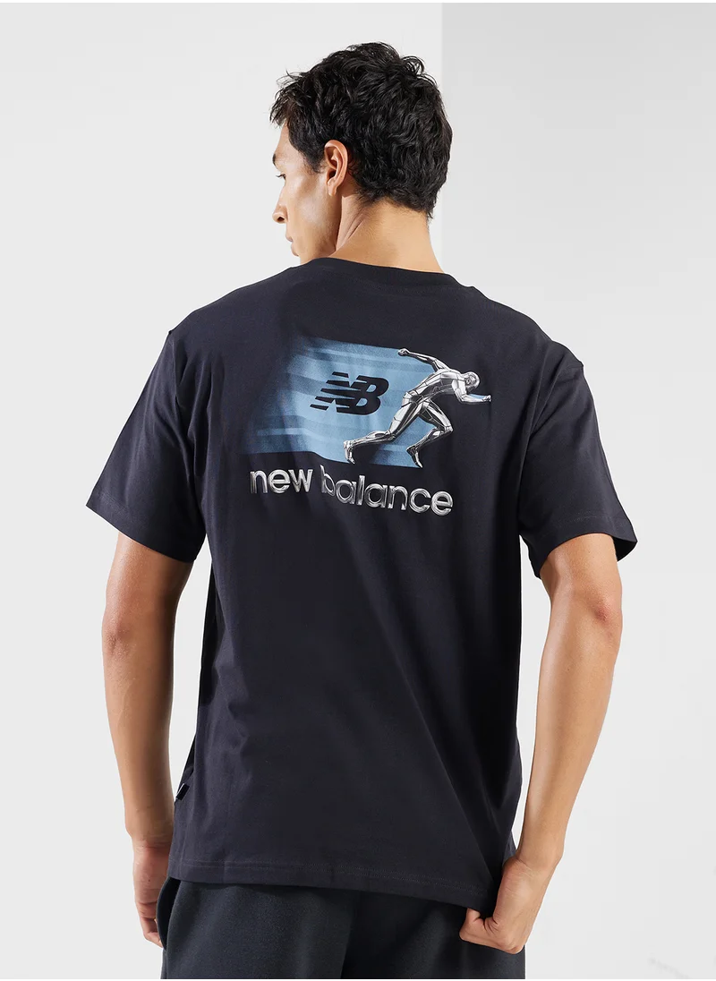 نيو بالانس Chrome Runner T-Shirt