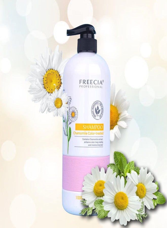 FREECIA® Professional Chamomile Color Treated Shampoo Anti-Dandruff | Hair Nourishment | Best Shampoo & Conditioner | Bring Shine Smoothness | Knot-Free Look| Unisex | 1000ml - Image 1