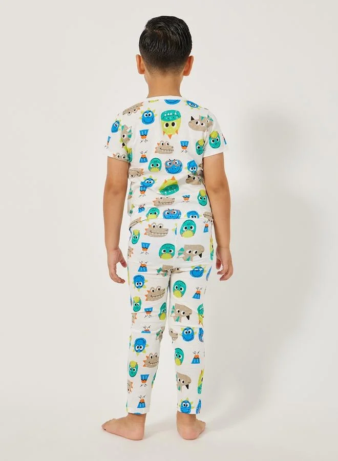 Styli toddler boys AOP PJ set