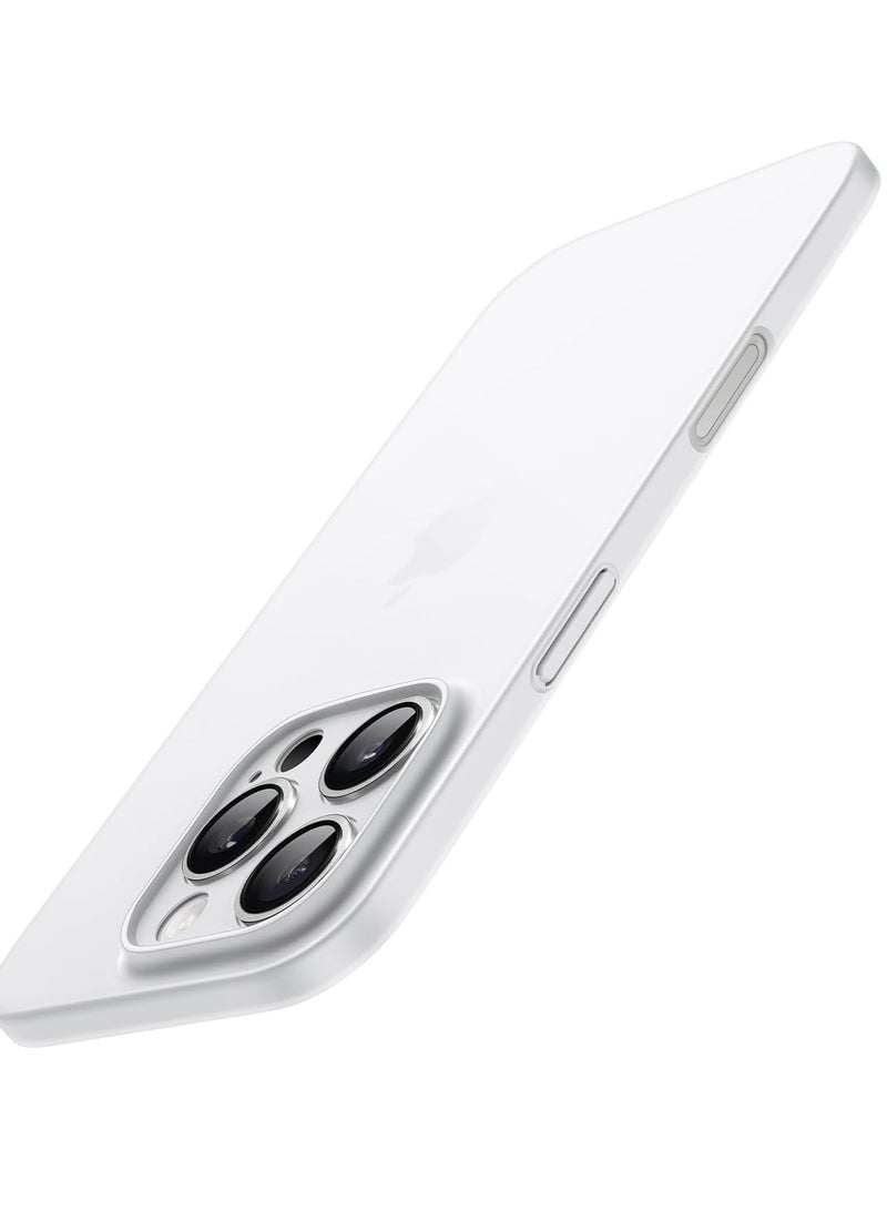 TIGER Ultra Slim Case for iPhone 16 Pro 6.3 Inch – 0.35mm Thin Lightweight Matte Finish PP Hard Case, Full Camera Lens Protection, Minimalist Design, Shockproof and Scratch-Resistant, Durable iPhone Cover - Image 1