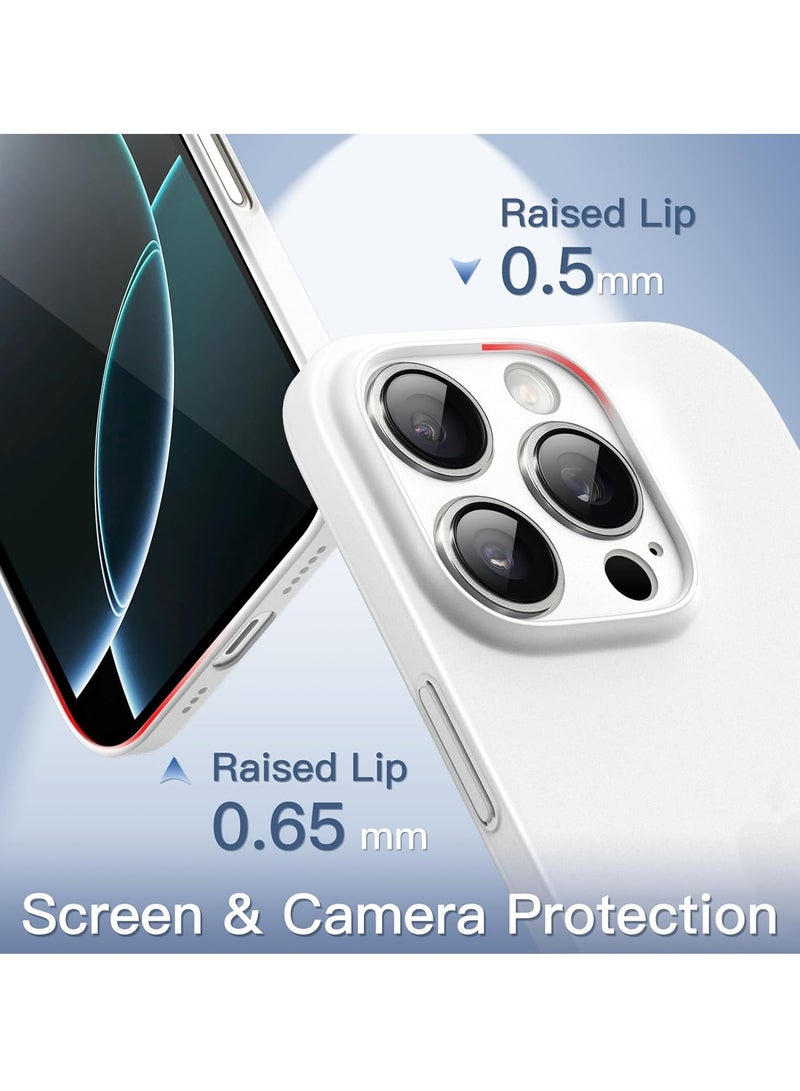 TIGER Ultra Slim Case for iPhone 16 Pro 6.3 Inch – 0.35mm Thin Lightweight Matte Finish PP Hard Case, Full Camera Lens Protection, Minimalist Design, Shockproof and Scratch-Resistant, Durable iPhone Cover - Image 4