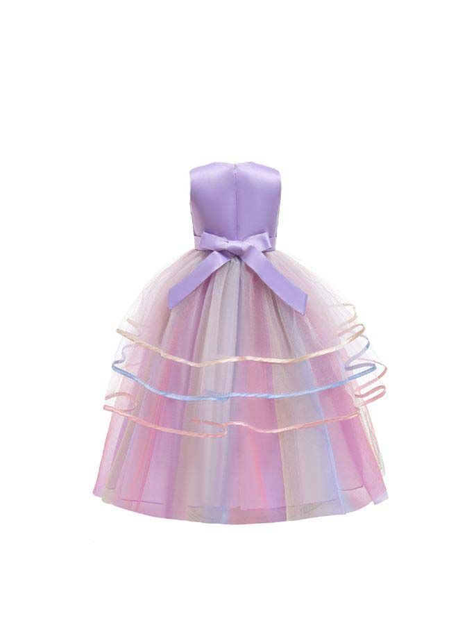 NIBEMINENT Long Unicorn Gauze Princess Holiday Costume 160cm - Image 2