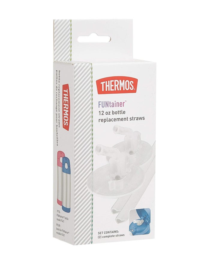 THERMOS طقم قش بديل من 2 قطعة لزجاجة ثيرموس 12 أونصة - Image 4