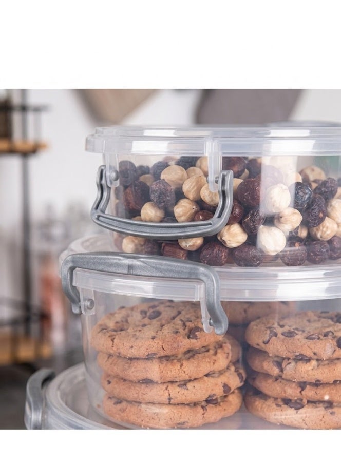 favilla 5-Piece Airtight Storage Container Set – Code 9025 | Perfect organization for your kitchen in various sizes - Image 4