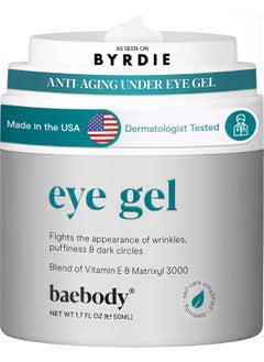 Baebody Baebody Eye Gel  Advanced Cooling Under Eye Cream For Dark Circles and Puffiness  Anti Aging and Hydrating  Beauty Gifts for Women 50 ml17 fl oz 