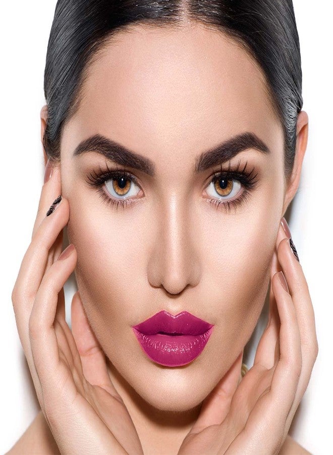 Lotus Makeup Ecostay Matte Lip Lacquer, Matte Finish, 4 g - Miss Magenta - Image 2