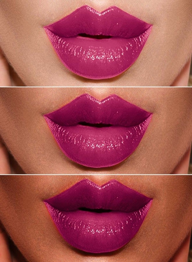 Lotus Makeup Ecostay Matte Lip Lacquer, Matte Finish, 4 g - Miss Magenta - Image 3