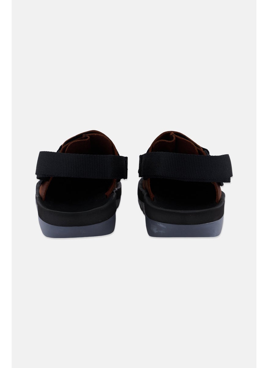 Reebok - Men Beatnik Slingback Closure Sandals, Brown Combo - Image 1