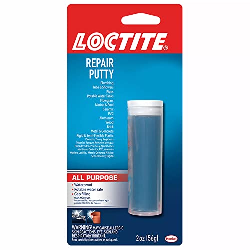 Loctite لصق لوكتايت متعدد الأغراض لإصلاح المعجون، 2 أونصة، عبوة واحدة - Image 1