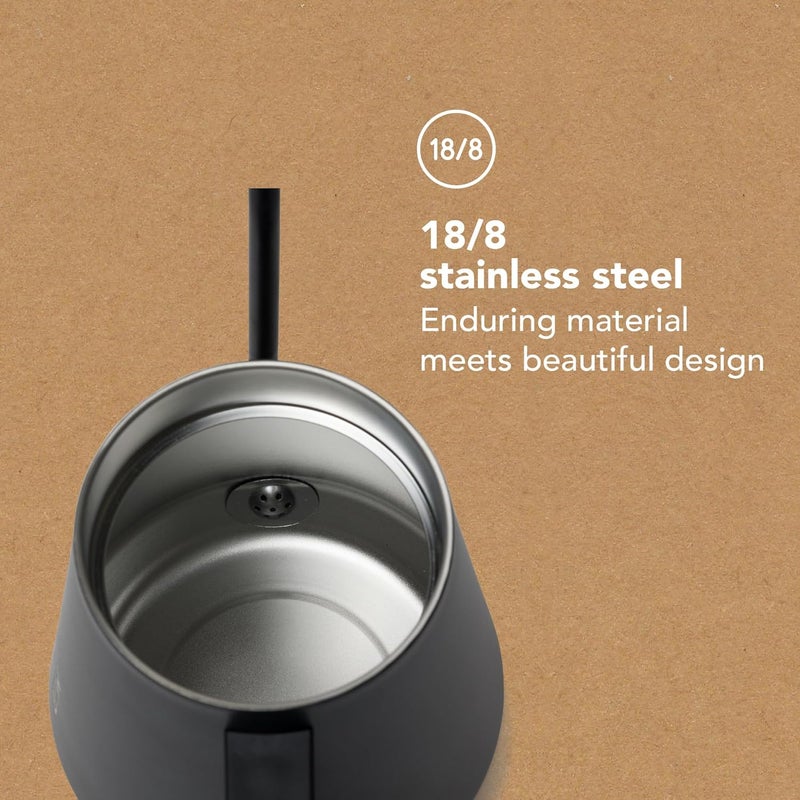 MiiR New Standard Pour-Over Kettle - Precision Angled Spout & Thermometer for Perfect Brewing, 1L Kettle for Smooth Pour-Over - Image 5