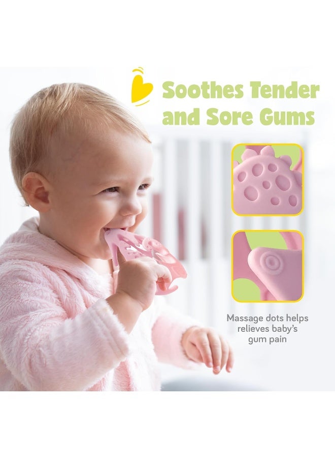 Ashtonbee Silicone Sensory Teething Dino Ball - Image 4