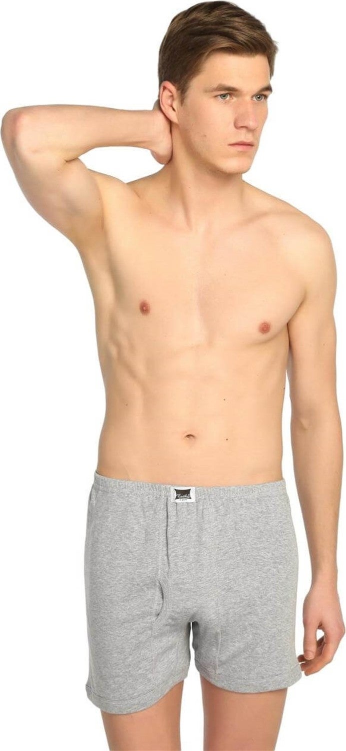 Tutku Ribana 12 Pack Men's 100% Cotton Leg Panties  - Image 2