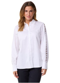 Embroidered Long Sleeve Shirt