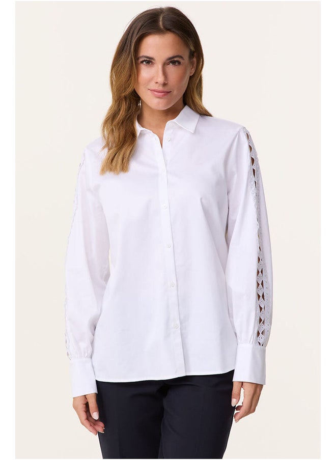GERRY WEBER - Embroidered Long Sleeve Shirt - Image 1
