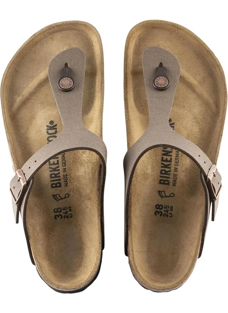 BIRKENSTOCK Gizeh Bf Nu Mocha Slippers