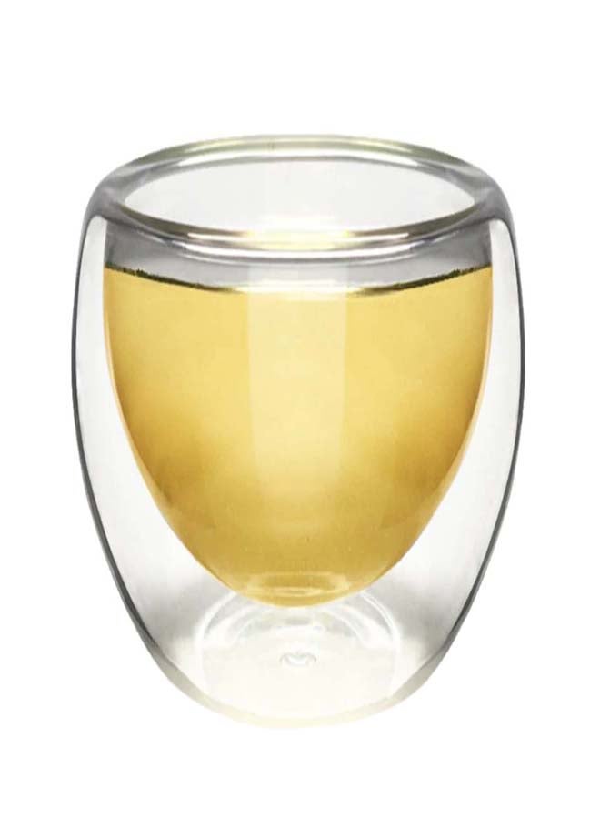 إسكدنيا طقم فناحين قهوة عربية من 6 قطع شفاف - Image 2