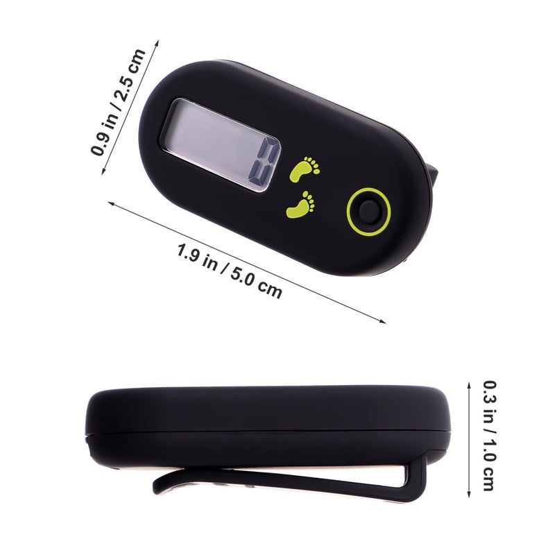 WINOMO Exercise Step Walking 3D Pedometer Accurate Step Counter Walking Distance Miles/Km Calorie Counter Exercise Time Silent with Clip and Lanyard Pedometer - Image 5