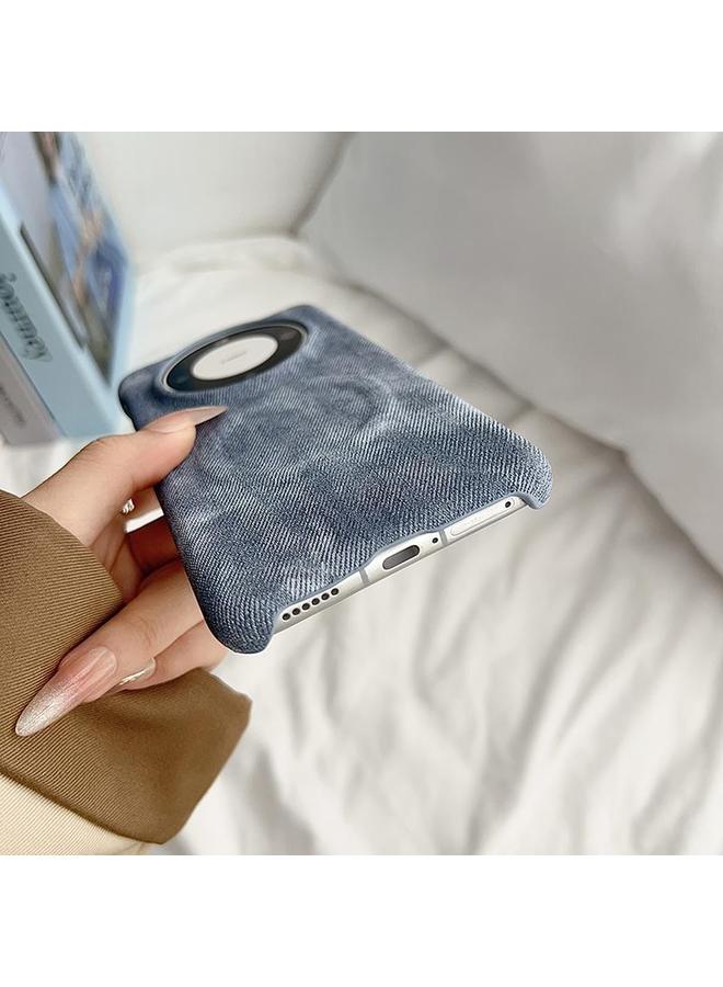 S-TOP Case For Huawei Pura 70 Pro Denim MagSafe Magnetic PC + PU Phone Case - Image 5