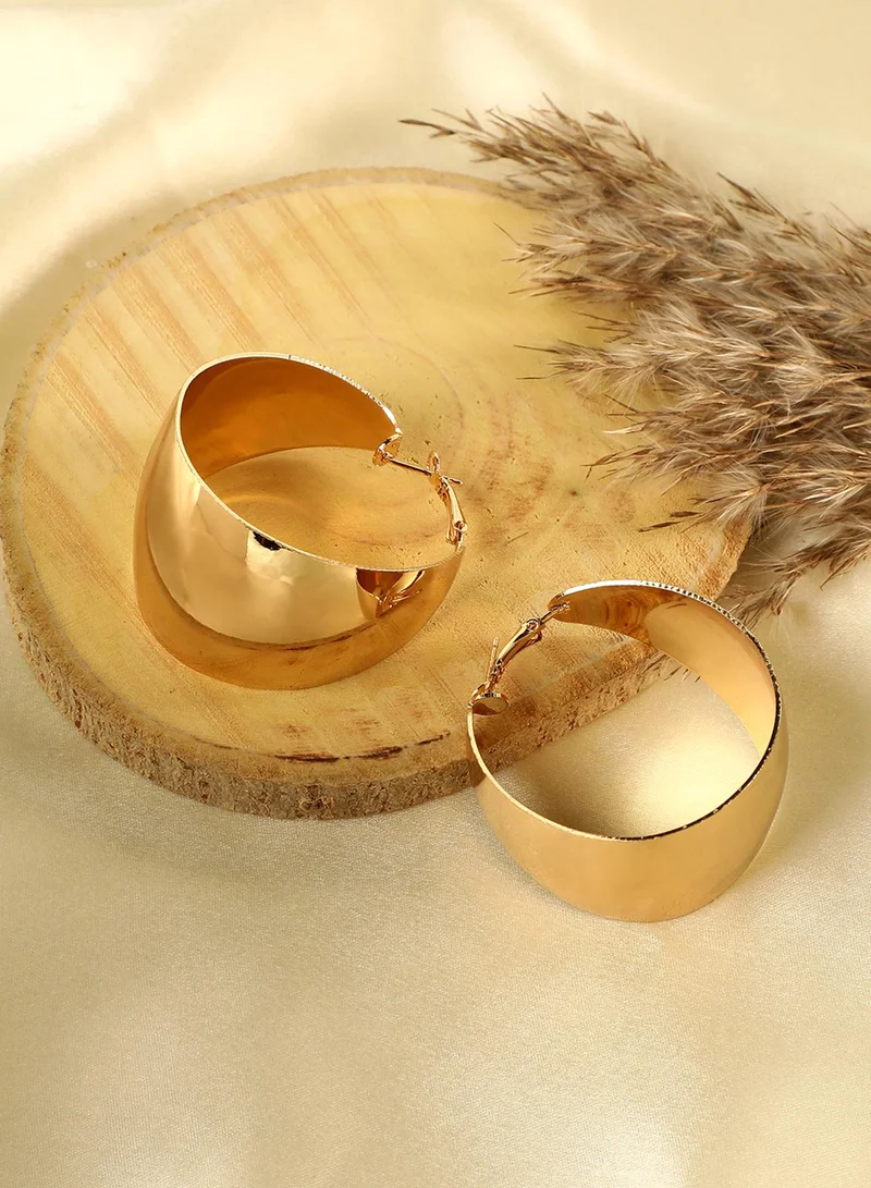 SOHI Classic Artificial Hoop Earring Jewellery