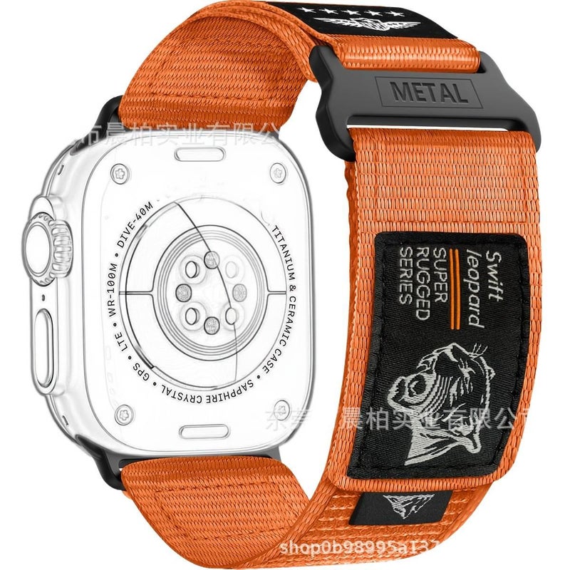 Smartwatch Band for daily smartwatch wear and replacement strap Orange Routine Use Personal Use Indoor Use On The Go Use Work Use Family Use - Image 1