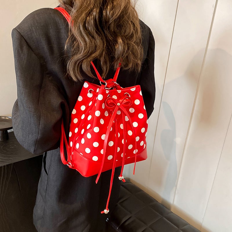 Easiest For Match Student Class Backpack Large Capacity Shoulder Bucket Bag - Image 2