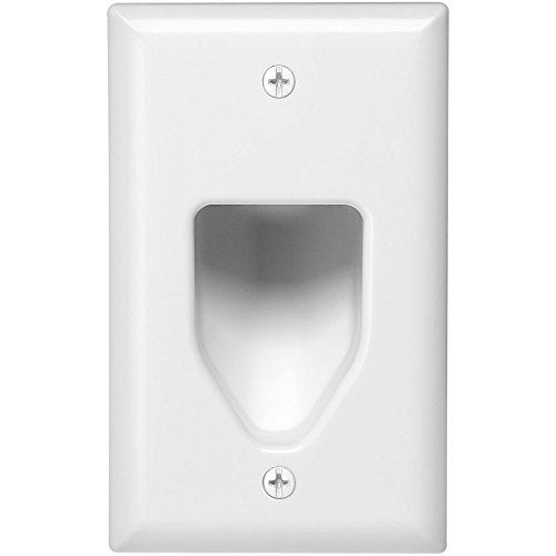 Eaton إيتون 35M1W-SP-L لوحة حائط كابل وسائط متعددة مدمجة 1-جماعة، بيضاء - Image 2