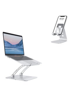 BGM Notebook Stand For Laptop up to 17 inch, Compatible for MacBook Air, Pro, Dell, Samsung, Lenovo Adjustable with Heat Vent  - Image 2