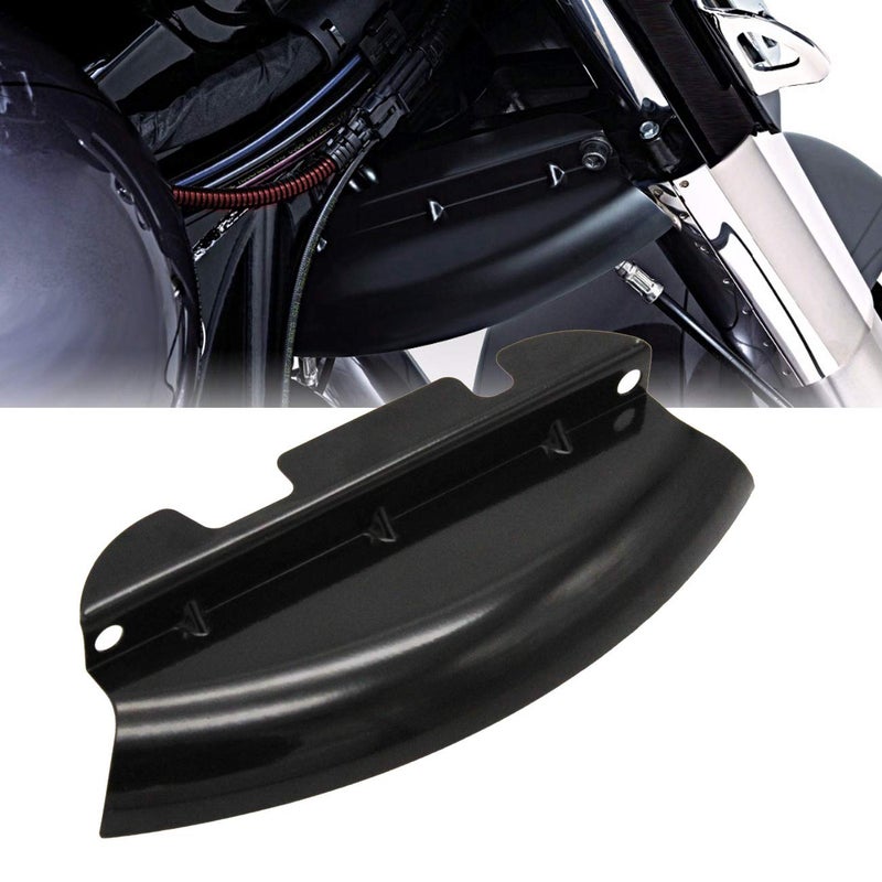 Black Lower Triple Tree Wind Deflector Compatible with for Touring Electra Glides Road Glides Road Kings Street Glides FLHT FLHX 20142023