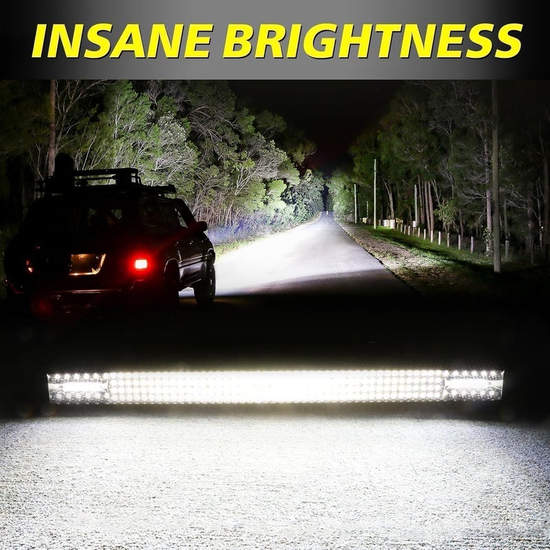 AKD Part 30 Inch LED Light Bar, 230W Spot Flood Combo Off Road Driving Light - Image 3