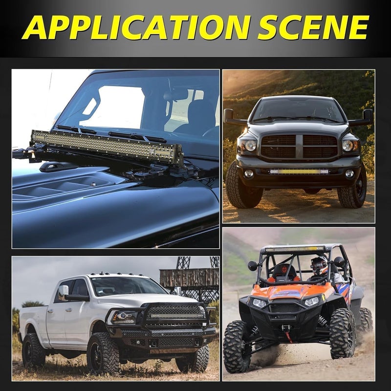 AKD Part 30 Inch LED Light Bar, 230W Spot Flood Combo Off Road Driving Light - Image 5