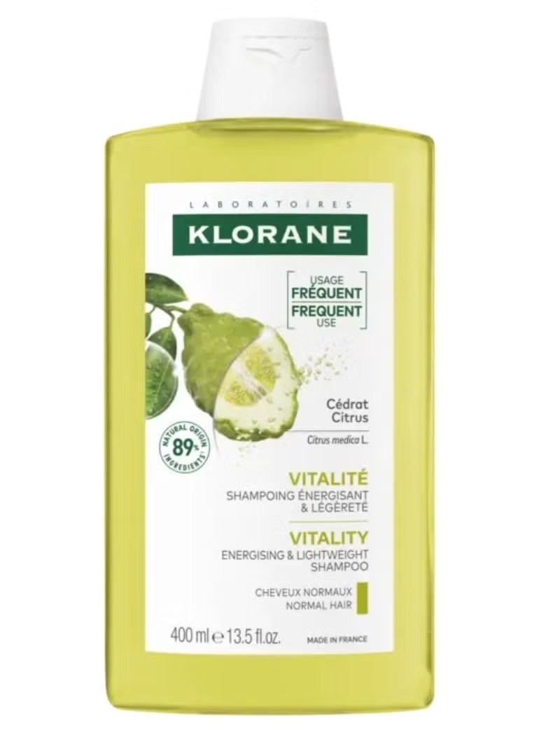 Klorane Purifying - Normal to Oily Hair with Citrus 400ml - Image 1