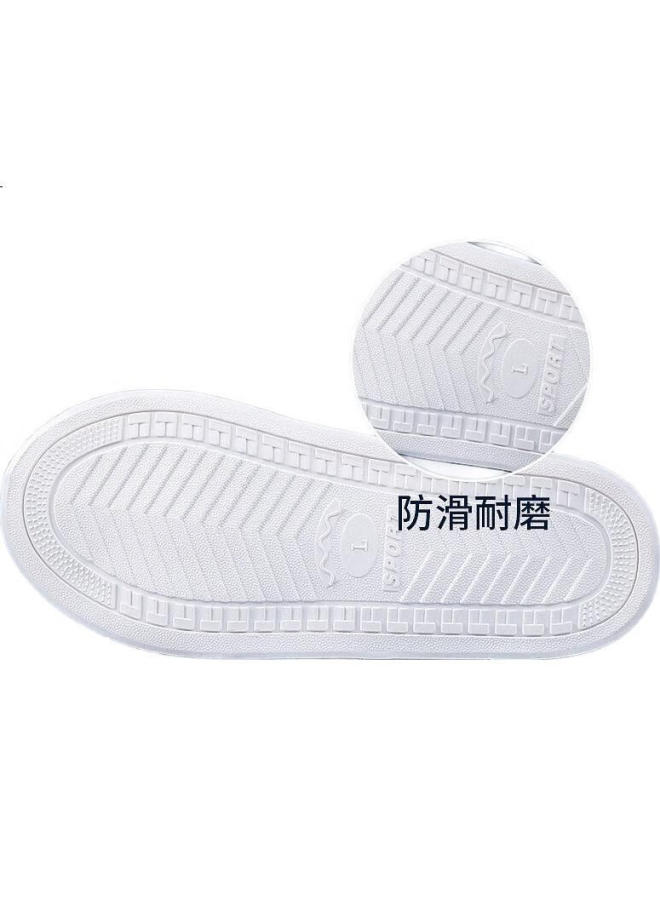 Delipow Waterproof Shoe Covers For Men And Women, Thickened Non-Slip High-Top Rain Boots, Adult Reusable Xl Size - Image 1
