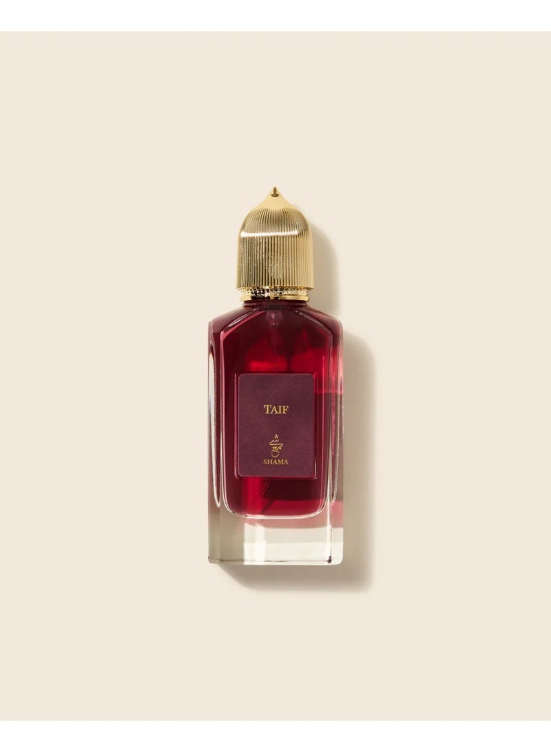 Shama Taif Eau De Parfum 50 ML unisex, Floral Scent with Oud and Ambergris, Long-Lasting Fragrance - Image 1