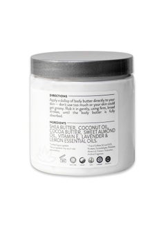 glimmer goddess Organic Whipped Body Butter- Lemon Cream, Vegan, 24 Hr Hydration, Less Stretch Marks, All Skin Types, Child-Safe, Organic, 8 oz  - Image 3