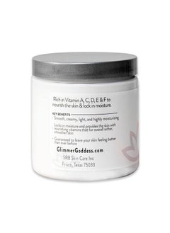 glimmer goddess Organic Whipped Body Butter- Lemon Cream, Vegan, 24 Hr Hydration, Less Stretch Marks, All Skin Types, Child-Safe, Organic, 8 oz  - Image 2