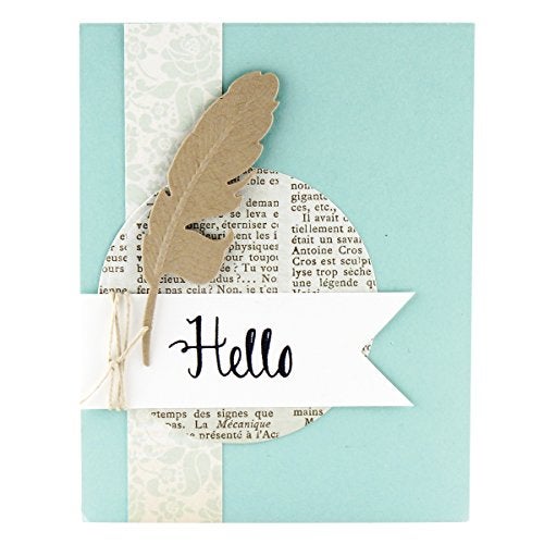 Spellbinders S4-428 Shapeabilities Feathers Etched/Wafer Thin Dies - Image 2