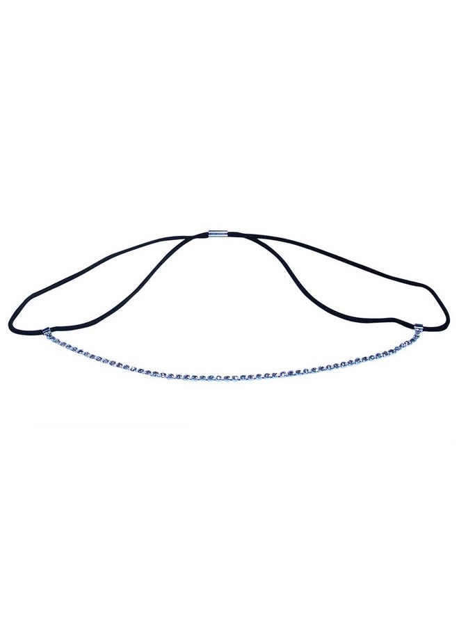 DesignedDazzle - Esigneddazzle Rhinestone Sparkle Shiny Bling Elastic Stretch Hair Headband Women Teens Girls - Image 1