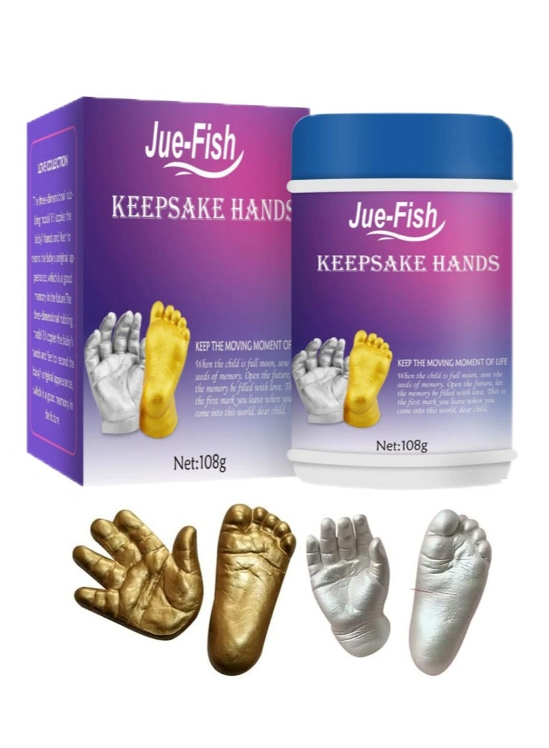 3D Hand  Footprint Mold Kit-Capture Precious Baby Moments - Image 1