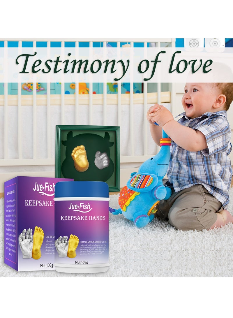 3D Hand  Footprint Mold Kit-Capture Precious Baby Moments - Image 2