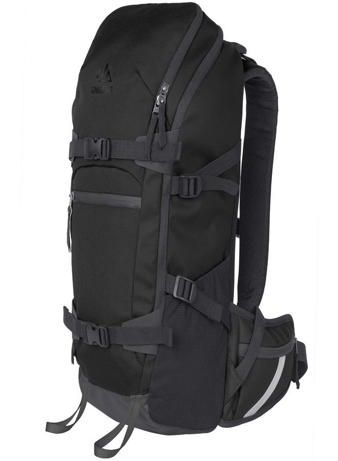 Unigear Ski Backpack, 22L Snowboard Travel Backpack 900D Polyester Waterproof Backpack for Snowboard, Ski, Camping, Hiking (Black) - Image 1