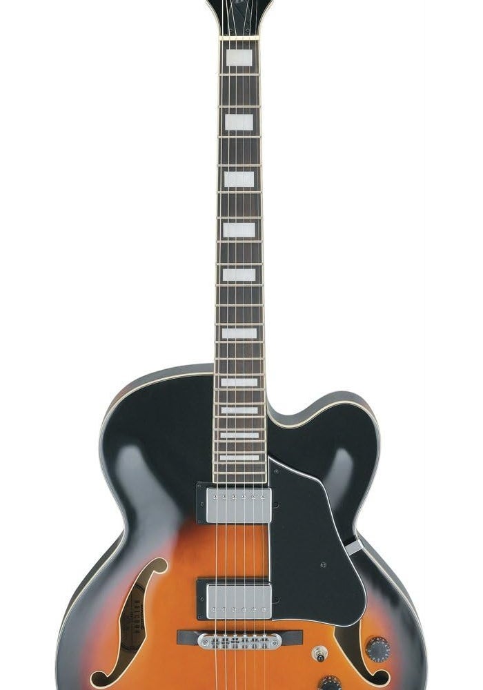 Ibanez AF75BS Full Hollow Acoustic Electric Guitar - Image 1