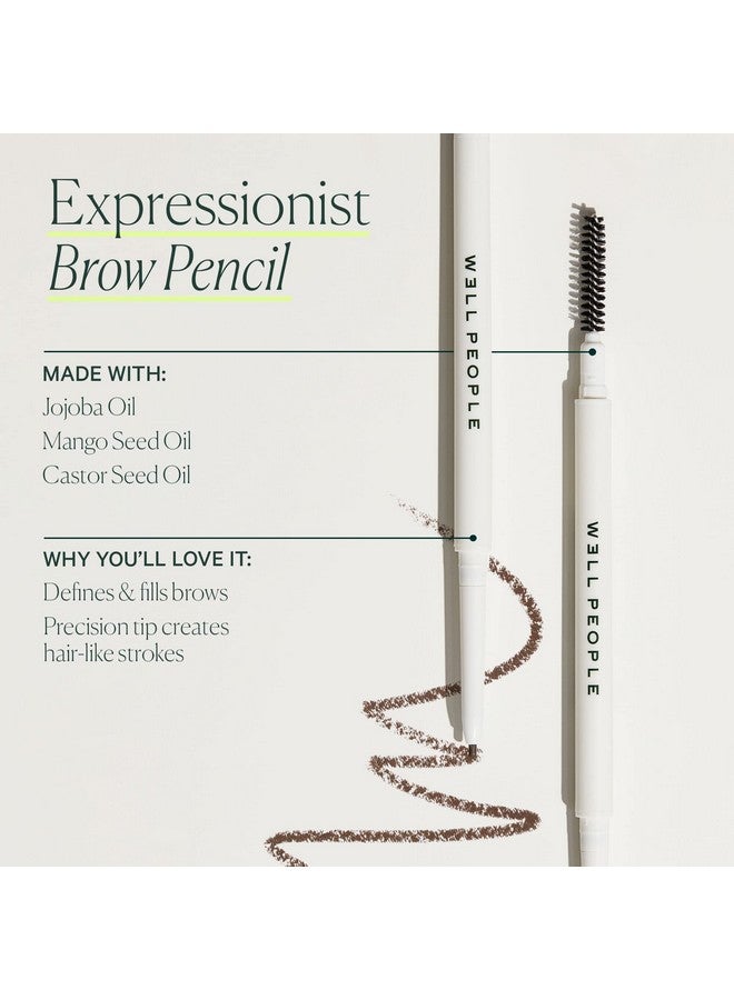 Well Expressionist Brow Pencil Defining Brow Pencil For A Natural Finish Ultrafine Tip For Total Precision Vegan & Crueltyfree Neutral Brown - Image 4
