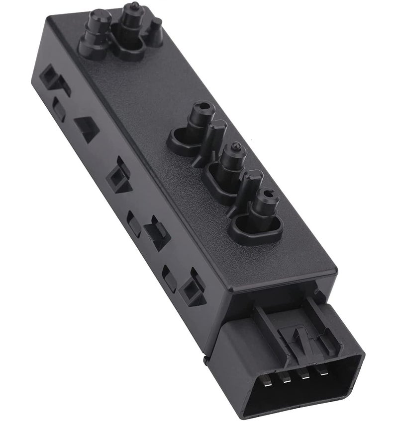 Obaee Power Seat Switch Recliner Adjust Control 8 Ways Front Right Passenger Side Compatible with Chevrolet Chevy CamaroEquinoxMalibu 20102019CadillacGMCBuick Replacement OEM 25974715 12451498
