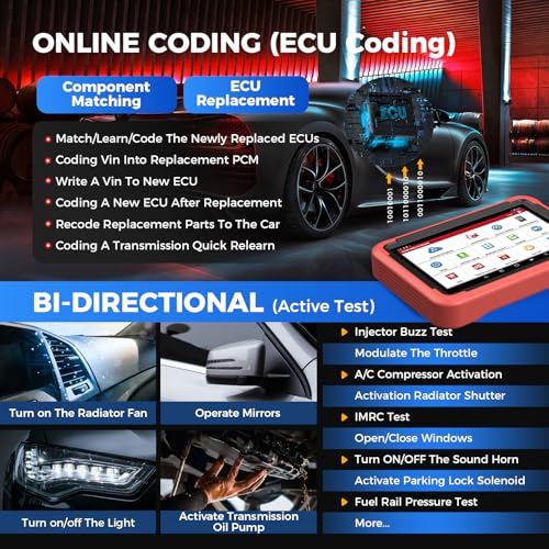 LAUNCH X431 PROS V+ 5.0,Bidirectional Scan Tool with 2025 Newly Released DBSCar VII Connector,38+ Reset for All Cars,ECU Online Coding,CANFD,FCA AutoAuth,VAG Guide,2 Yrs F-Ree Update - Image 4