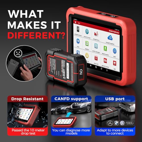 LAUNCH X431 PROS V+ 5.0,Bidirectional Scan Tool with 2025 Newly Released DBSCar VII Connector,38+ Reset for All Cars,ECU Online Coding,CANFD,FCA AutoAuth,VAG Guide,2 Yrs F-Ree Update - Image 2
