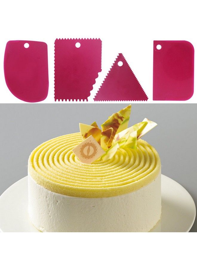 DaKuan Cake Scraper Smoother And Fondant Kits Dakuan Fabulous 6 Pcs Cake Decorative Scrapers Polisher And 16 Pcs Of Cake Modeling And Sculpting Tools - Image 4