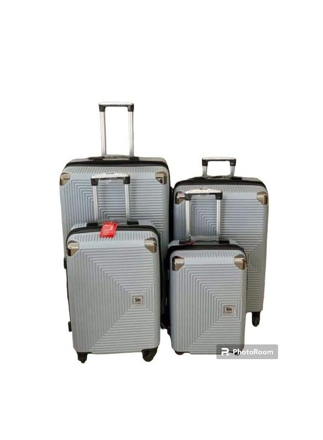 Four Luggage 4 Pieces Different Sizes 18"-20"-24"-28" - Meet All Needs with Zipper Divided Inside Made of Fiber  - Image 1