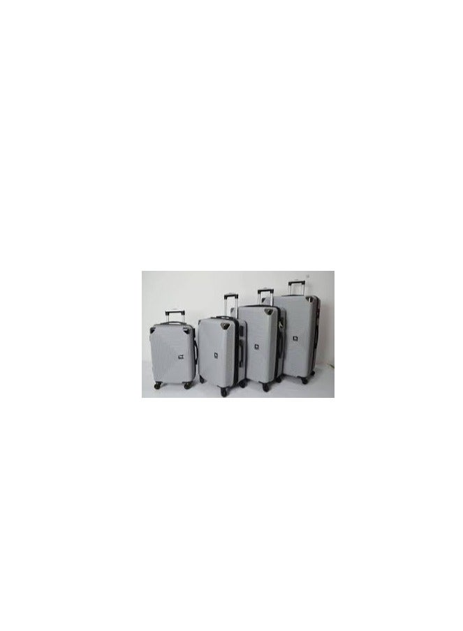 Four Luggage 4 Pieces Different Sizes 18"-20"-24"-28" - Meet All Needs with Zipper Divided Inside Made of Fiber  - Image 2